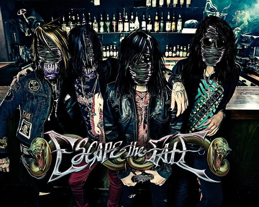 Escape The Fate, Metalcore, Band, Band Logo, Testo - Escape Sfondo HD