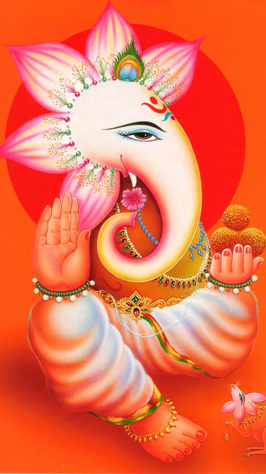 Bóg Ganesh, Pan Ganpati Tapeta na telefon HD