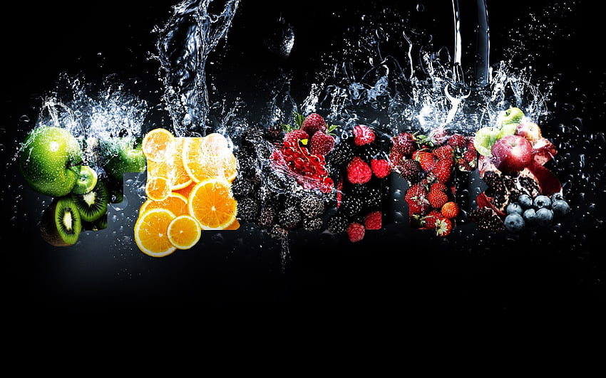 Mezcla de frutas - Estilo de vida saludable - - teahub.io fondo de pantalla