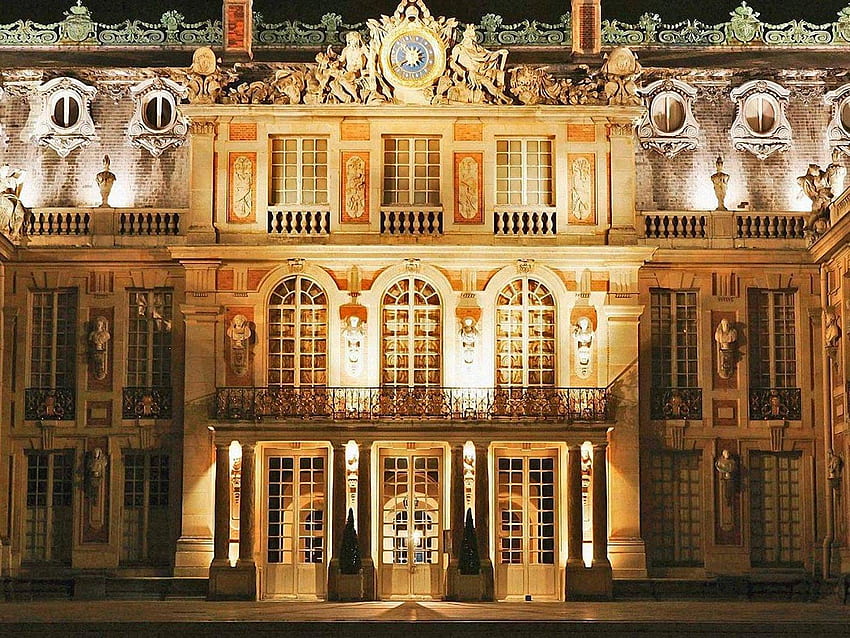Baroque Art, French Architecture HD wallpaper