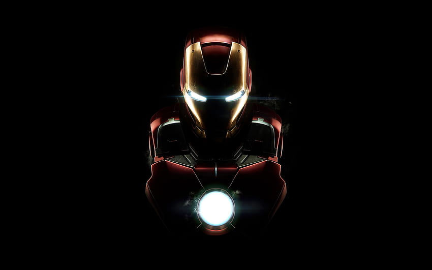 Iron man, dark, armor, mark vii HD wallpaper