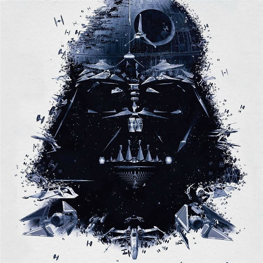Darth Vader Retrato Art IPad Air. IPhone, IPad Uma parada. Guerra nas Estrelas, Vader Guerra nas Estrelas, Arte Star Wars Papel de parede de celular HD