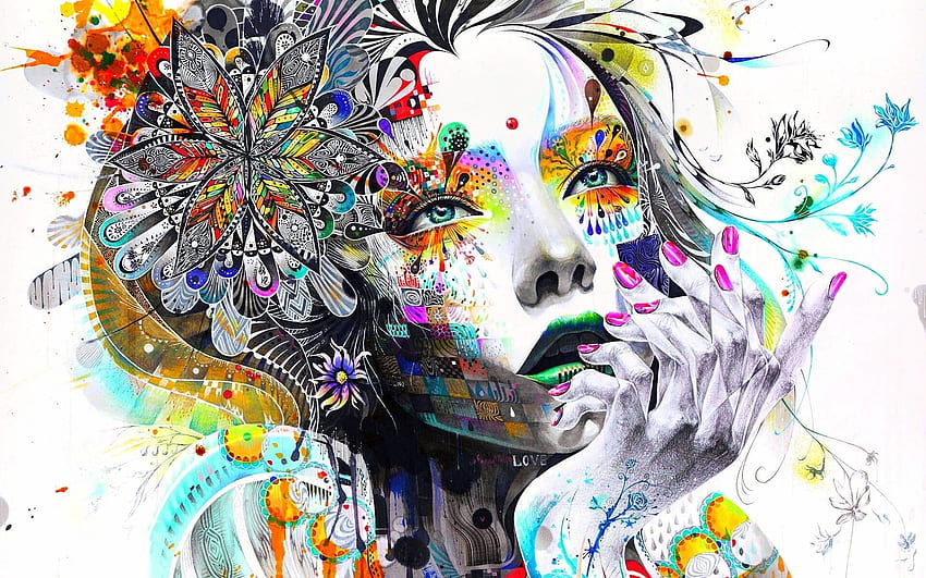 Psychedelic Mind Blowing Collections , Cool Art HD wallpaper