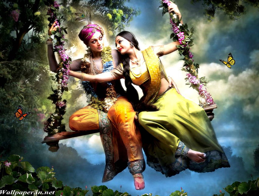 Krishna And Radha Romantic, Cool Krishna HD wallpaper | Pxfuel