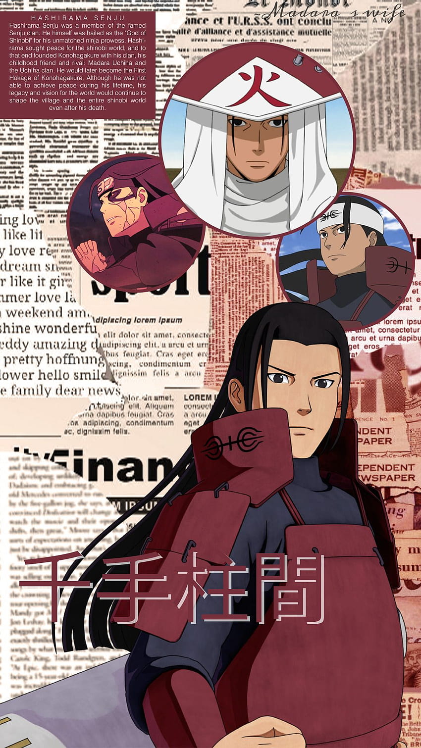 Naruto Icon ♥, Naruto Hashirama HD phone wallpaper