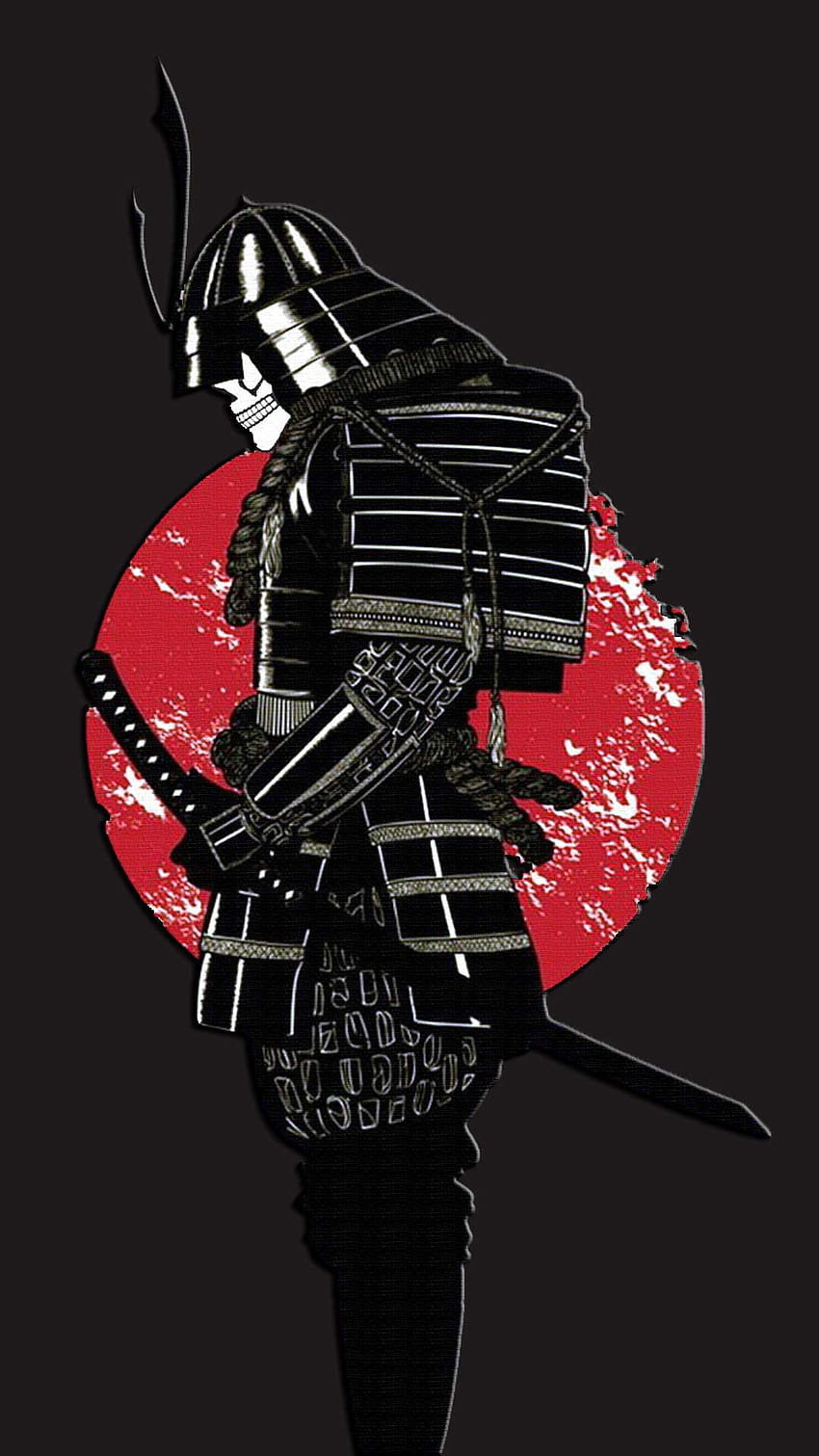 Samurai 3D Live, einsamer Samurai HD-Handy-Hintergrundbild