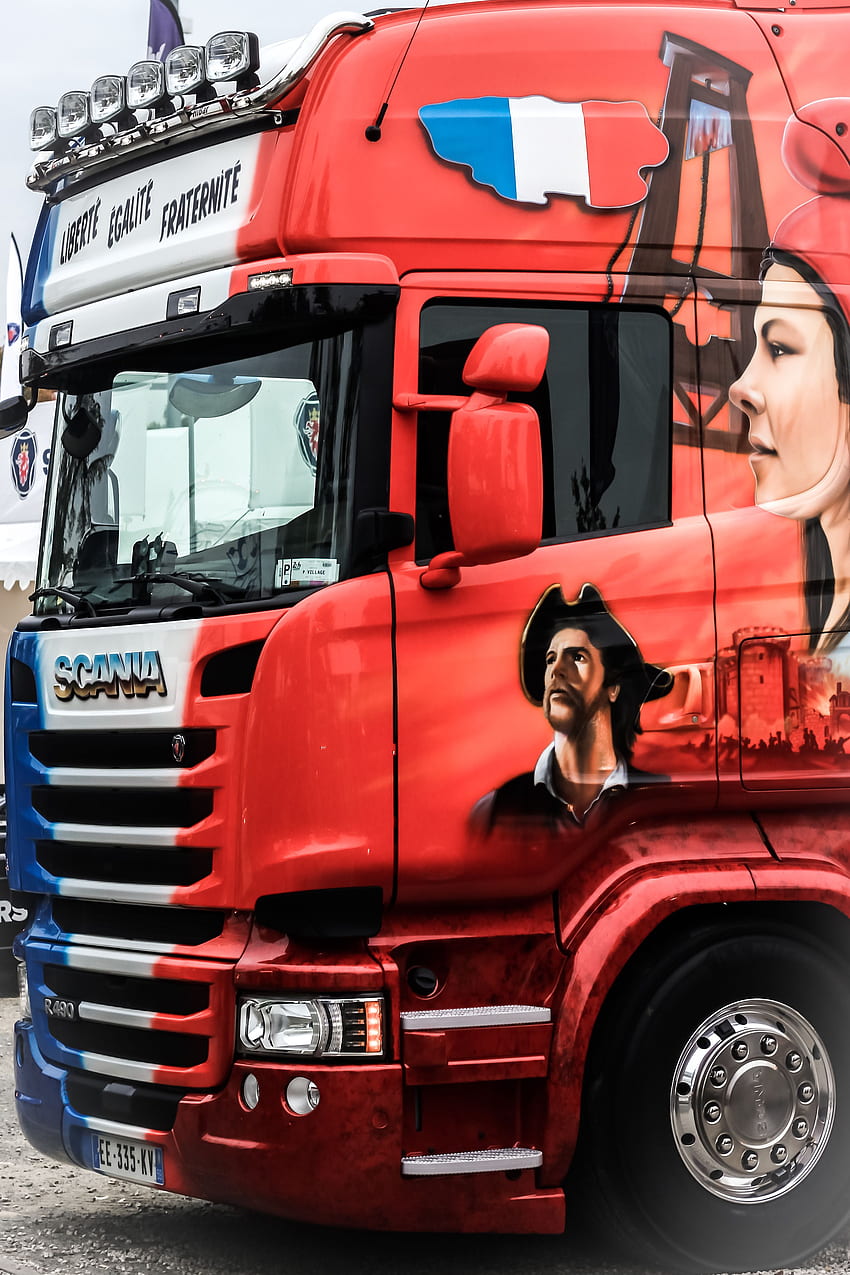 Scania - Logo de camion Scania haute résolution Fond d'écran de téléphone HD