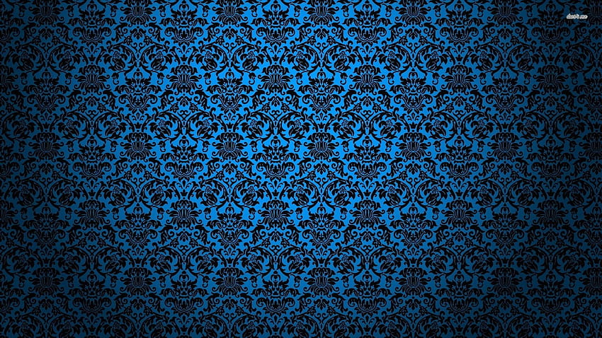 Plano de fundo azul real vintage, textura azul vintage papel de parede HD