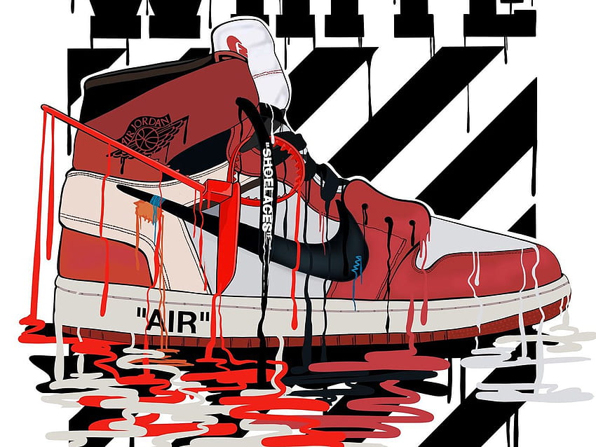 Off White Shoes HD wallpaper