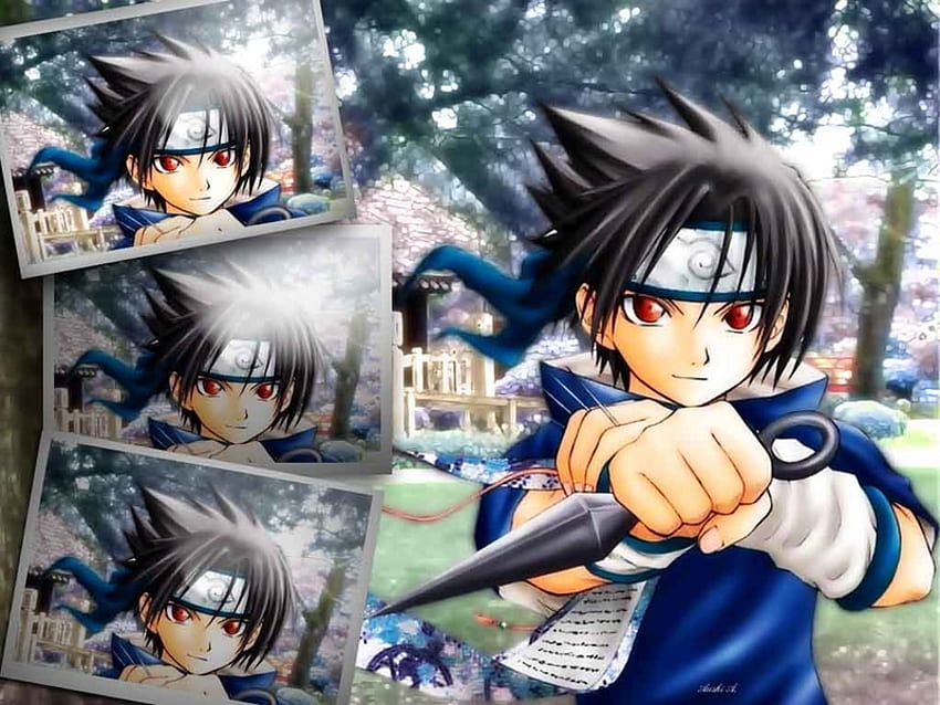 Cute Sasuke Pic., cool, cute, anime, awesome HD wallpaper