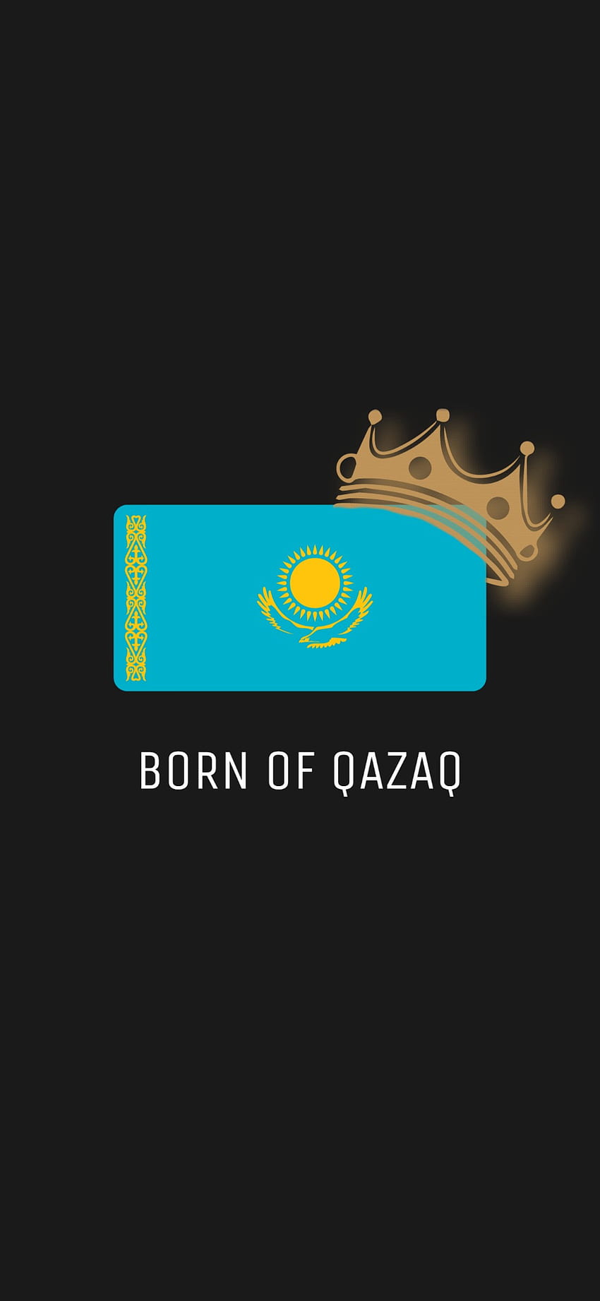 Kazakhstan, qazaq, flag, kazakhstan, kazakh HD phone wallpaper