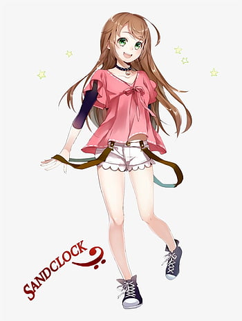 Anime manga girl. Japanese comics cute school... - Stock Illustration  [71654348] - PIXTA