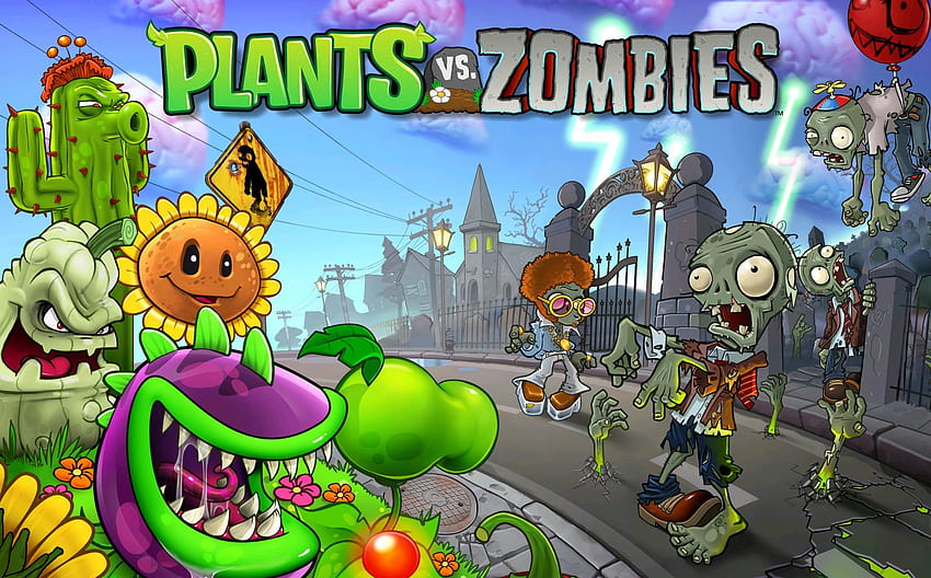 Terbaru dari, Game, Plants Vs. Zombie, Tumbuhan Versus Zombie Wallpaper HD