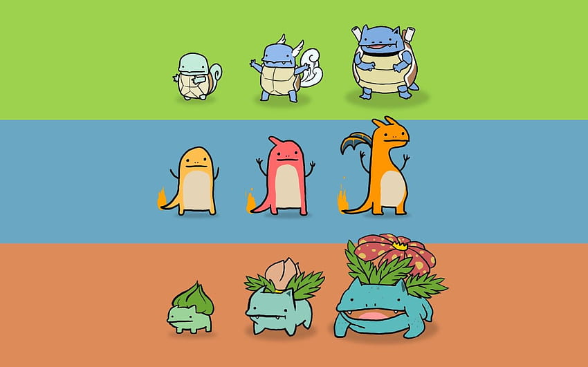 Top 25 Best Pokemon . David Crew's Blog, Starter Pokemon Cool HD wallpaper