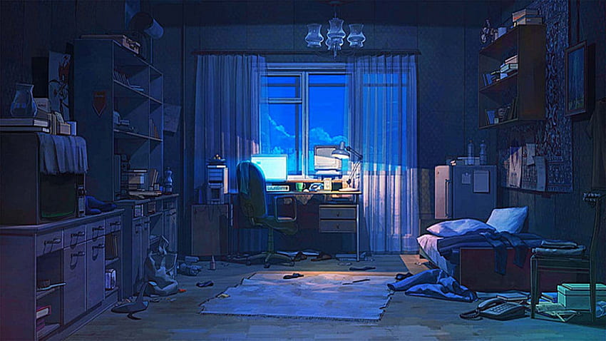Bambuswald, Anime Gamer Room HD-Hintergrundbild