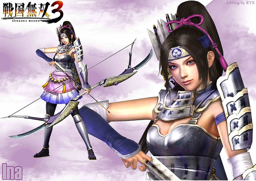 Ina Samurai Warrior, 이나, 판타지, 사무라이 전사, 뜨거운, 소녀 HD 월페이퍼
