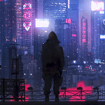 Sci Fi Cyberpunk HD Wallpaper by saxonzs