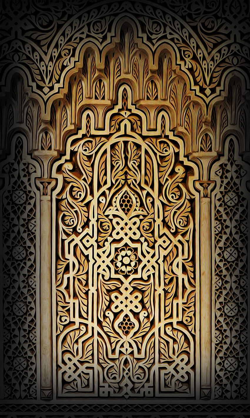 islâmico, arte, ornamento Papel de parede de celular HD