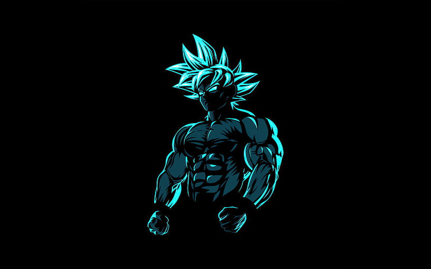 Binatang Goku, Neon Goku Wallpaper HD