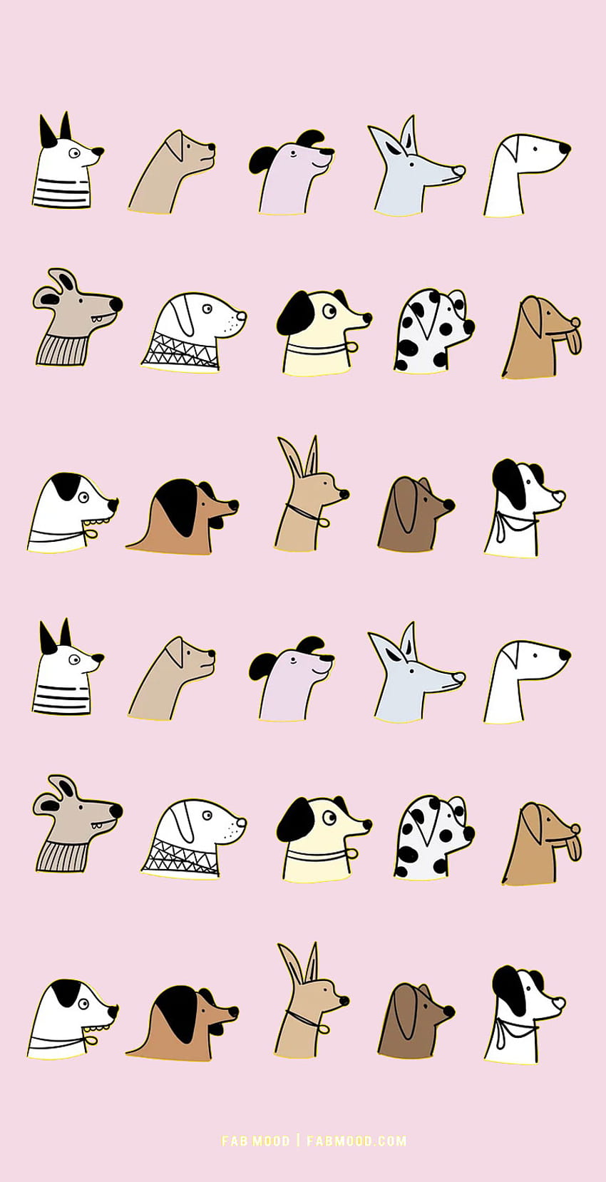 cute dog iphone for dog lovers, Dog love for phone, Pastel Pink Girly HD phone wallpaper