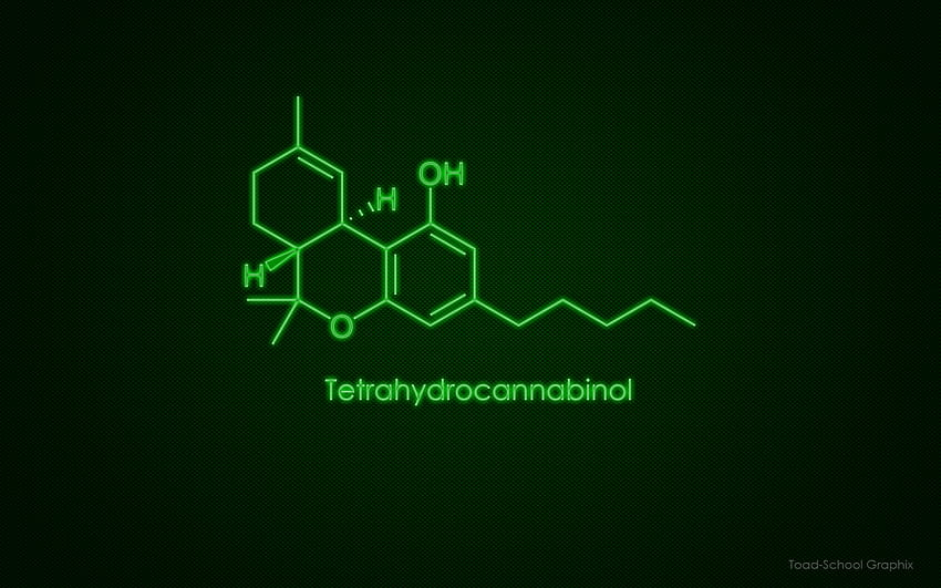 Die Wissenschaft hinter der THC-Chemie, Wissenschaftszitat HD-Hintergrundbild