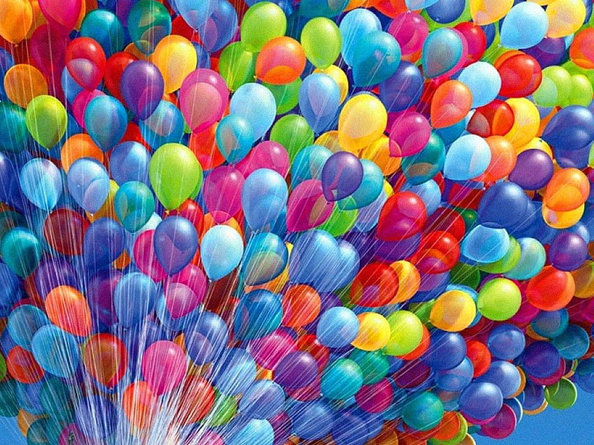 Luftballons, große Luftballons HD-Hintergrundbild
