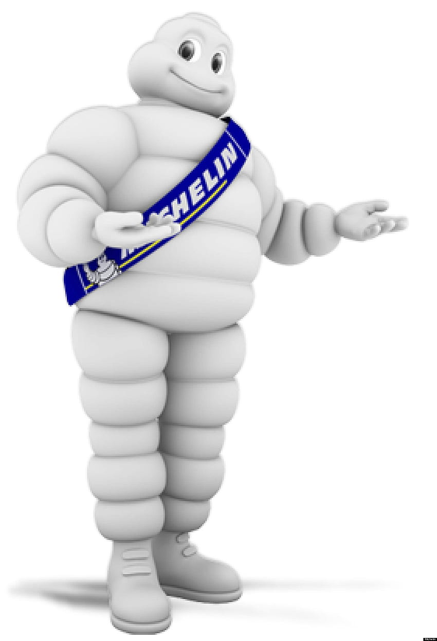 Michelin-Männchen-Hintergrund. Michelin-Reifen, Michelin-Männchen und Michelin HD-Handy-Hintergrundbild