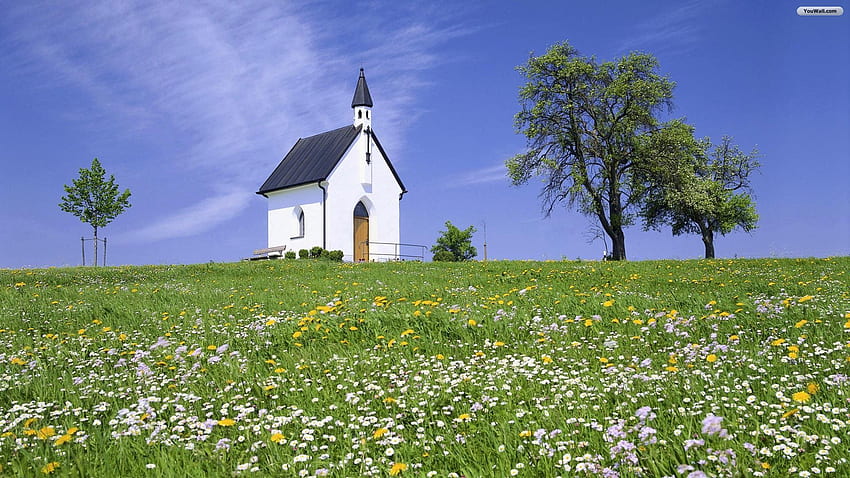 Church, , buildings, places, , screen, savers, small, ibackgroundz, youwall, papel. Country church, Church, Old churches HD wallpaper