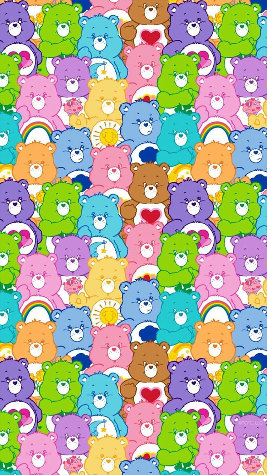 Care Bears, , Kawaii Dan, Aesthetic Care Bears wallpaper ponsel HD