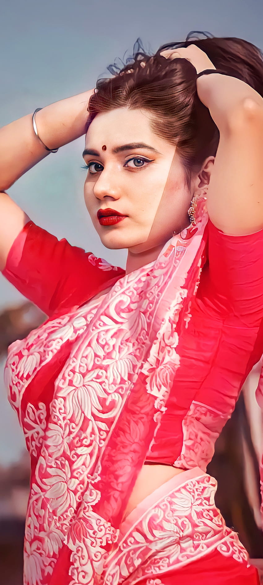 Schönes Mädchen, Auge, Bangla, Inder HD-Handy-Hintergrundbild