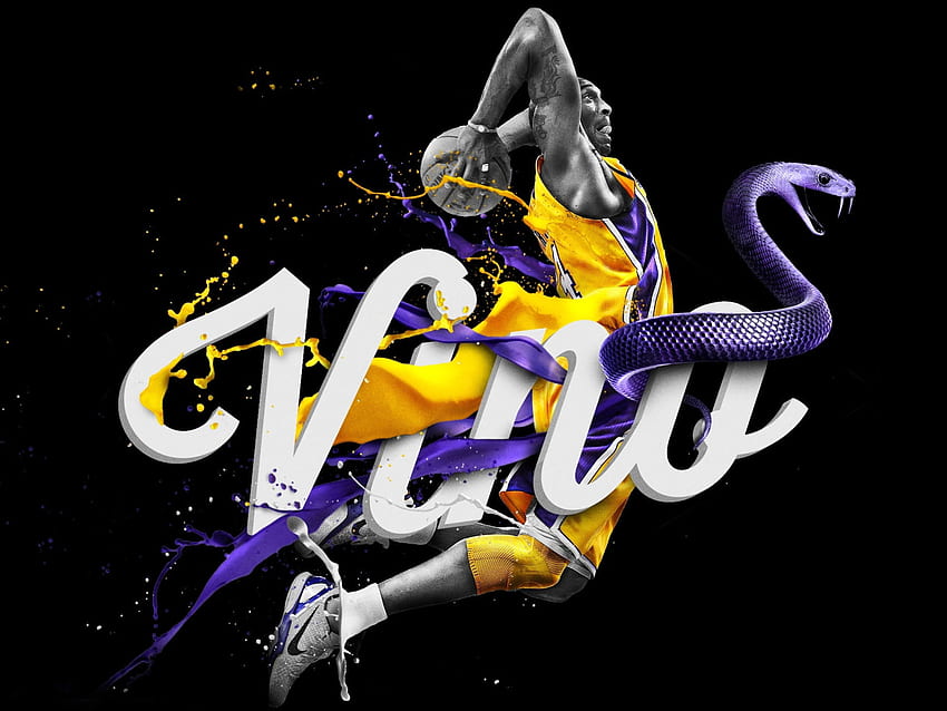 Kobe Bryant , Los Angeles Lakers, Nba, Logo, Basquete • Para Você, Kobe Bryant Angel papel de parede HD
