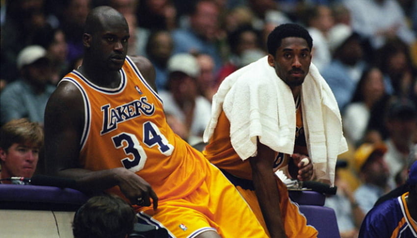 FunMozar Shaquille Oneal Lakers, Shaq y Kobe fondo de pantalla
