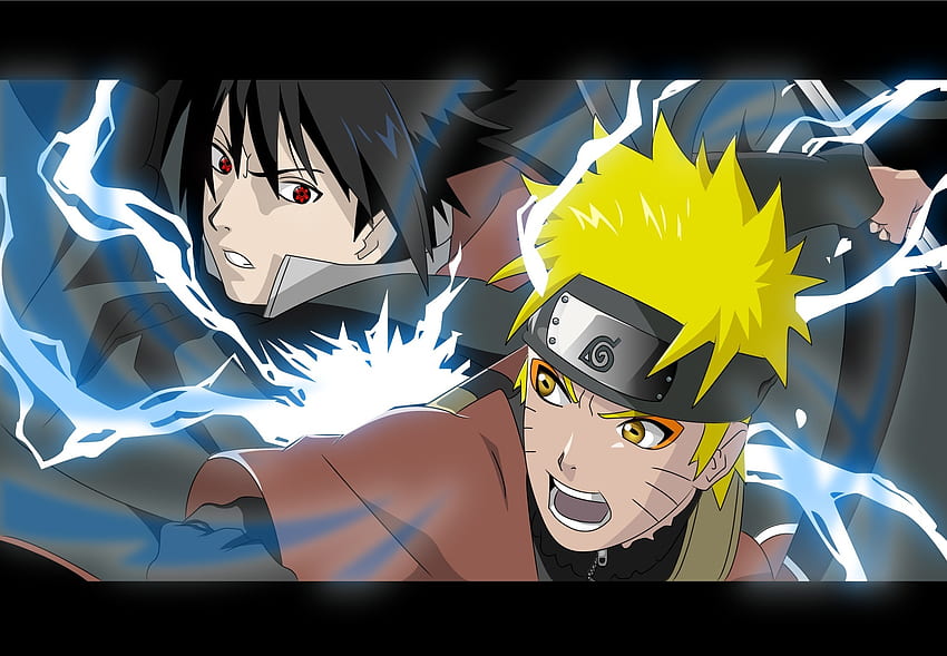 naruto e sasuke 2 - Sasuke and Naruto, Old Sasuke HD wallpaper