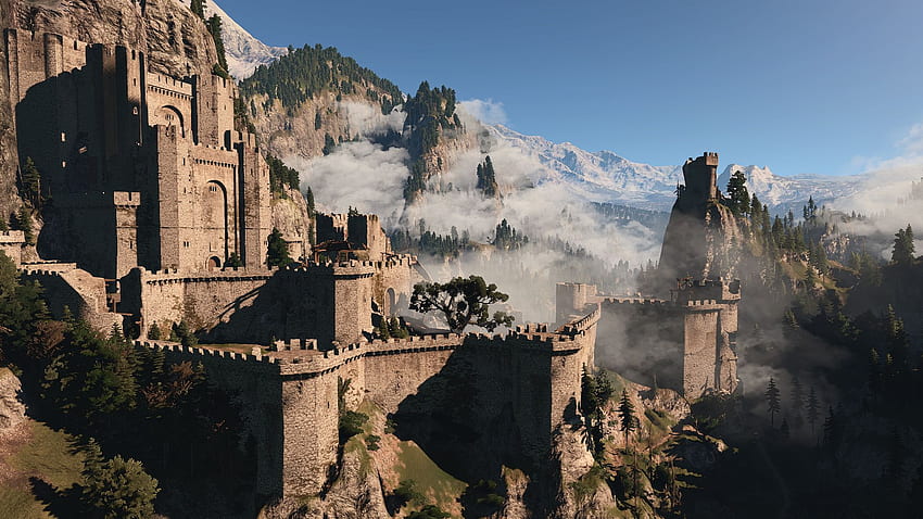 Kaer Morhen al The Witcher 3 Nexus - Mod e community Sfondo HD