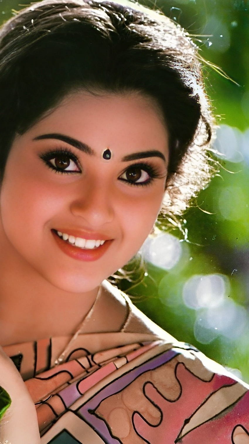 Meena durai Swamy, actriz tamil fondo de pantalla del teléfono