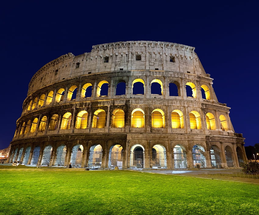 Colosseum Italy amphitheatre Rome HD wallpaper