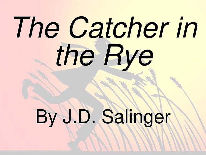 El guardián entre el centeno de J. D. Salinger fondo de pantalla