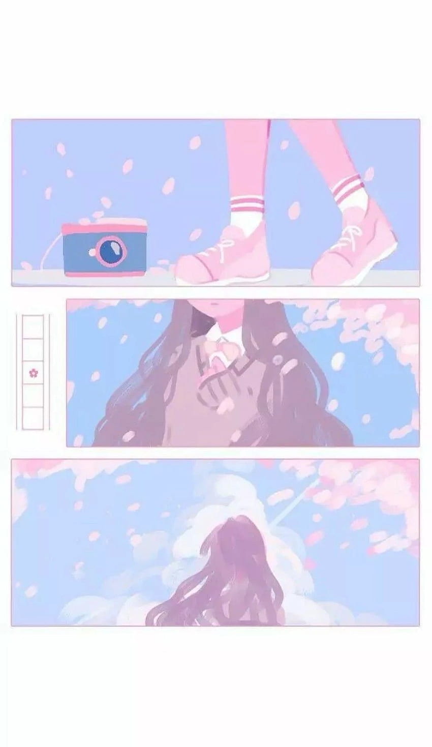 ピンクのレトロなアニメの美学 - アニメ, ピンクの美学 90 年代のアニメ HD電話の壁紙