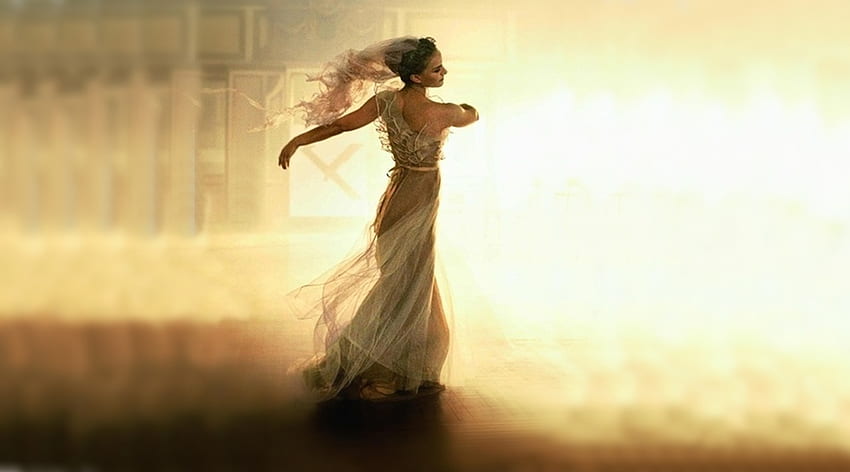 この夢の中で踊る 踊る ドレス 女 夢 高画質の壁紙