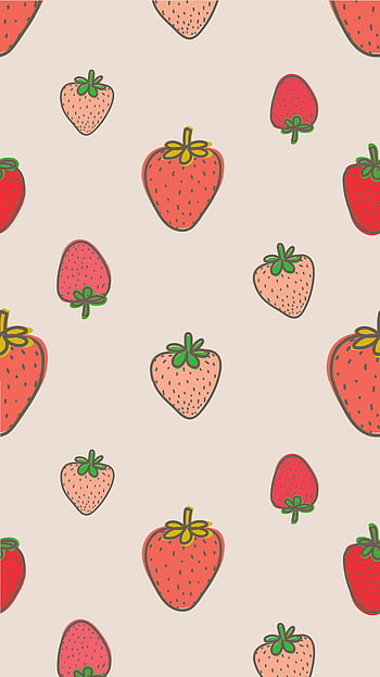 Strawberry Aesthetic Wallpapers  Top Free Strawberry Aesthetic Backgrounds   WallpaperAccess