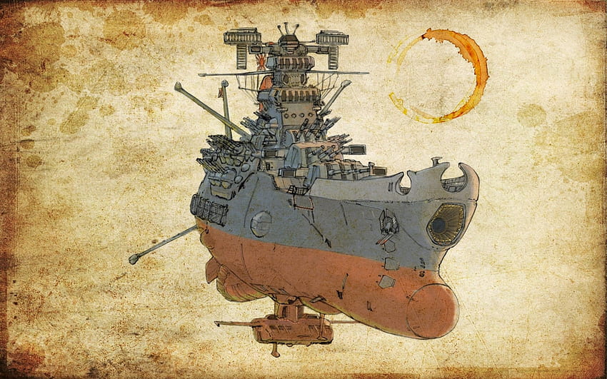 Yamato, acorazado espacial Yamato fondo de pantalla