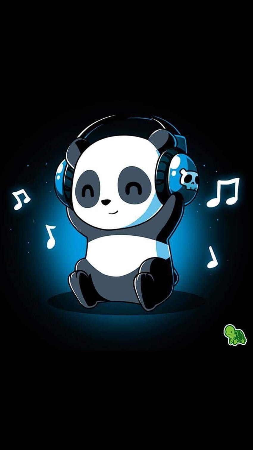 Pin di Kk Rose su Pandas. Panda lustig, Panda kunst, Niedlich, Chibi Cute Panda Sfondo del telefono HD