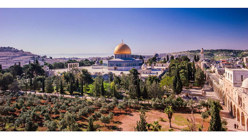 Jerusalem and Background stmednet, New Jerusalem HD wallpaper