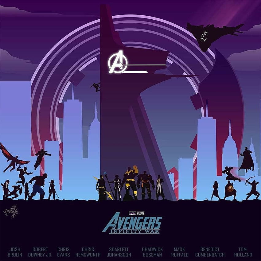 Avengers Infinity War Marvel Studios Infinity Gauntlet Guardiões da Galáxia Thanos, Corvus Glaive, Proxima Midnight, Cull Ob. Logo super heróis, Avengers, Héros Papel de parede de celular HD