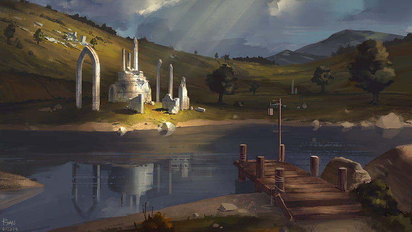 The Elder Scrolls IV: Oblivion. Hintergrund HD-Hintergrundbild