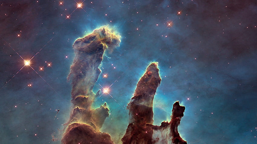 Eagle Nebula Pillars Creation Cool.site HD wallpaper