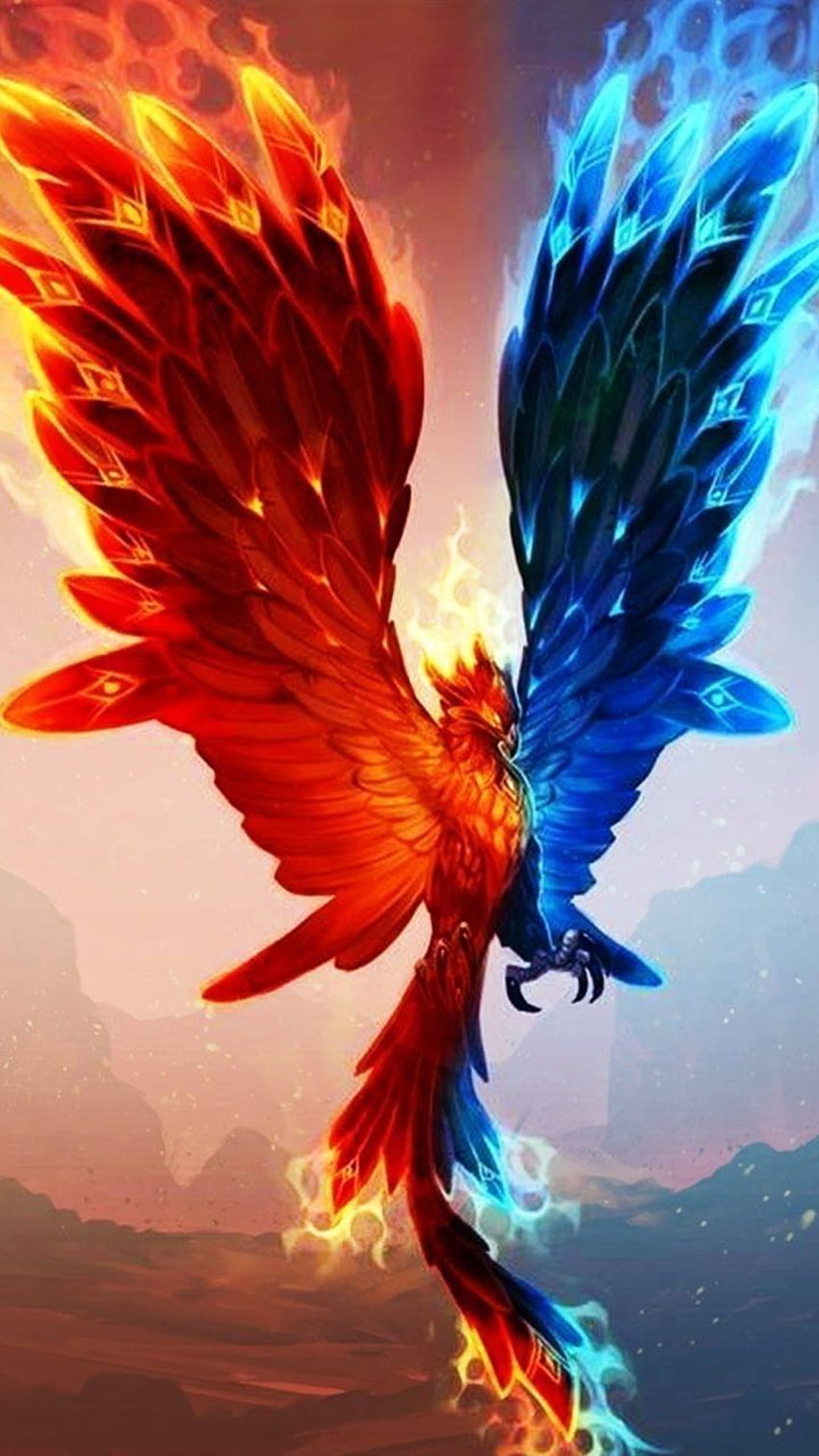 Fire dragon . Phoenix , Mythical creatures art, Phoenix artwork, Mythical Phoenix HD phone wallpaper