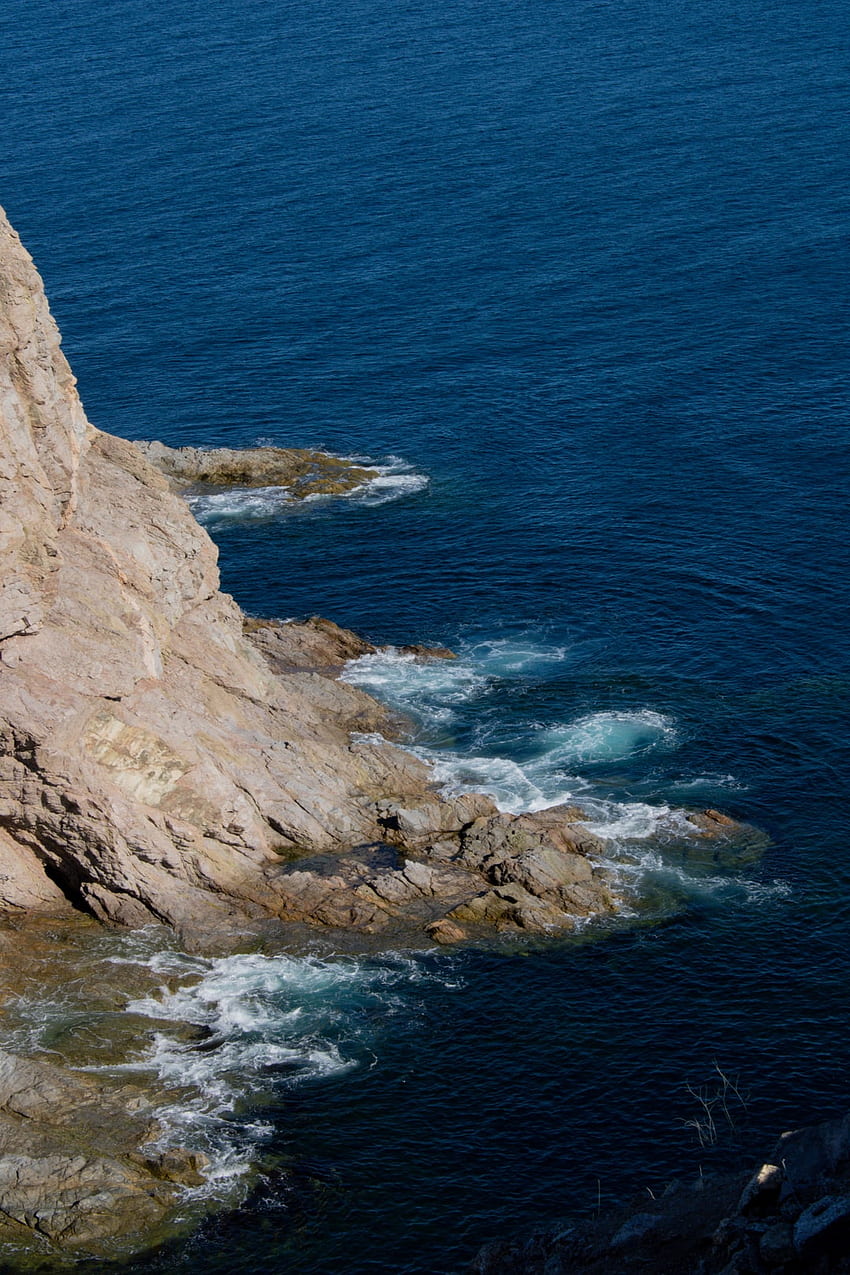 brown rocky mountain beside blue sea during daytime – San carlos, San Carlos Sonora HD phone wallpaper