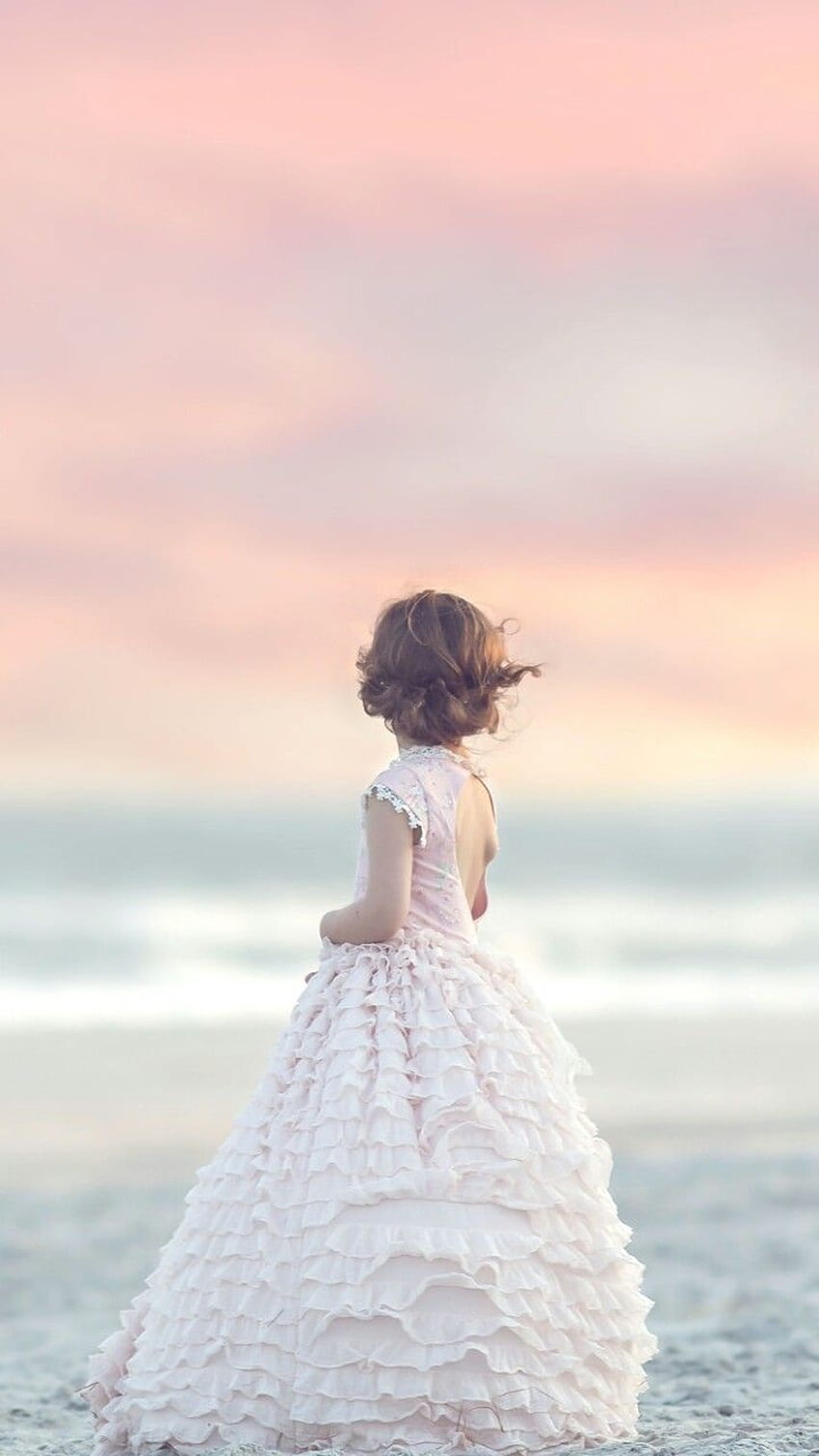 art, baby girl, background, beach, beautiful, beauty, blue background, design, girl, inspiration, little girl, luxury, nature, pastel, graphy, sand, sky, soft, still life, style, vintage, , , we heart it, background, beautiful HD phone wallpaper