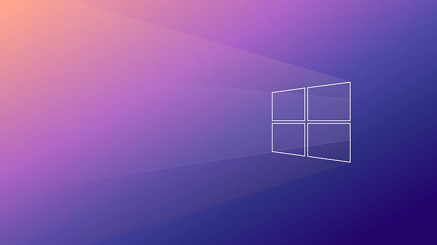 紫色の Windows デフォルト :、Windows 10 オリジナル 高画質の壁紙